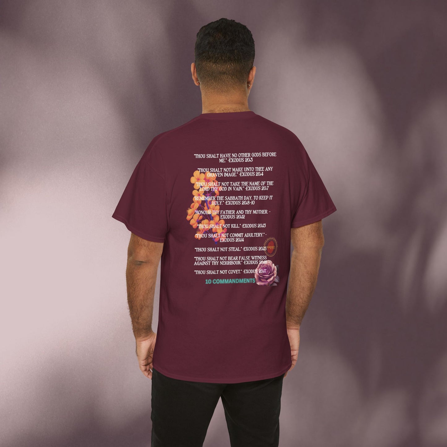 Biblical Ten Commandments Tee